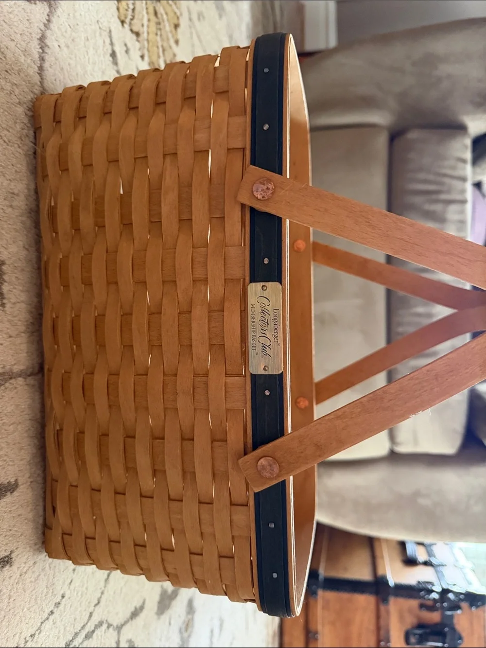 Longaberger Collector’s Club Membership Basket